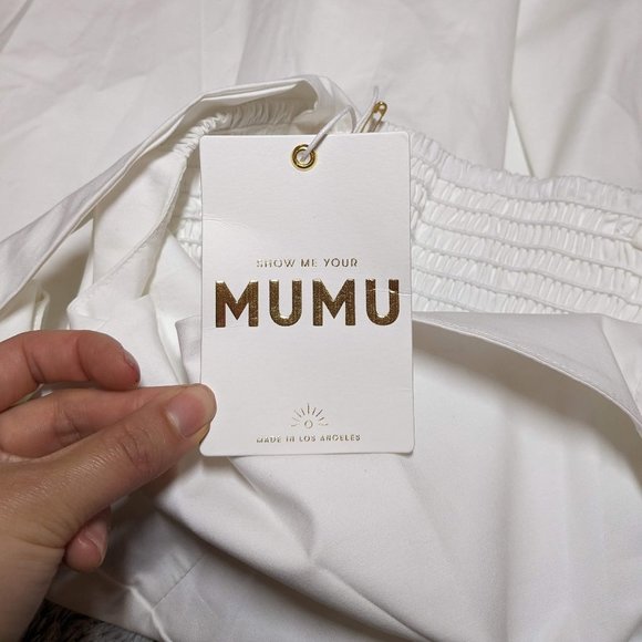 Show Me Your MuMu White Mini Dress - Picture 5 of 9